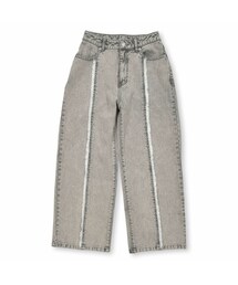 ZIDDY | フリンジタックデニムパンツ(130~160cm)(デニムパンツ)