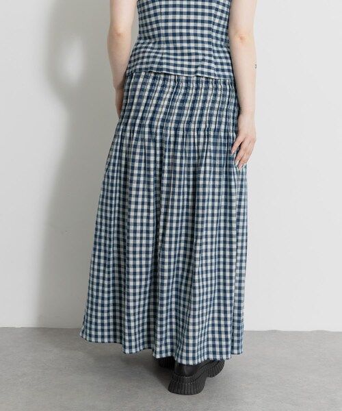THE GOODLAND MARKET（ザグッドランドマーケット）の「PALIT　Jane Skirt Gingham（スカート・レディース・GINGAM・Free）」の6枚目の写真