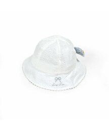 SLAP SLIP BABY | バック花柄リボンレース生地ハットベビー(44~48cm)(その他ベビー用品)