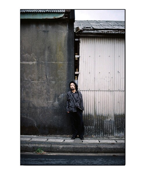 shiun（シウン）の「OMBRE SHIRT（シャツ/ブラウス・メンズ・グレー・XS/S/M）」の15枚目の写真