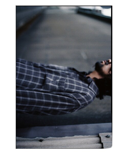 shiun（シウン）の「OMBRE SHIRT（シャツ/ブラウス・メンズ・グレー・XS/S/M）」の17枚目の写真