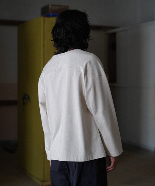 shiun（シウン）の「COTTON FOOTBALL L/S TEE（Tシャツ/カットソー