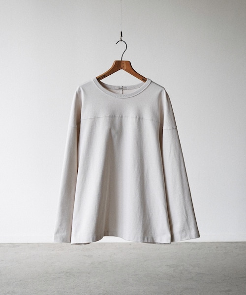 shiun（シウン）の「COTTON FOOTBALL L/S TEE（Tシャツ/カットソー