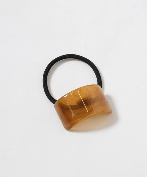 Crisp（クリスプ）の「ラテカラーヘアゴム[c3R3415]（ヘアゴム・レディース・ブラウン/グリーン/アイボリー・FREE）」の5枚目の写真