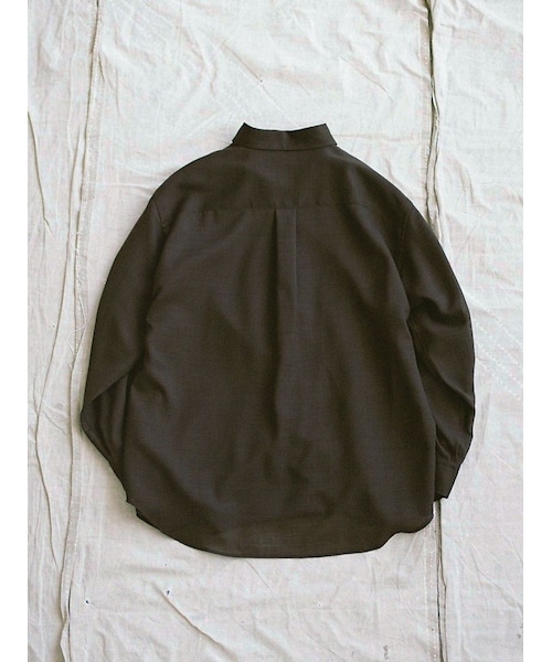 トップス LIDNM WOOL SHEER MICRO CHECK SHIRT WOOL SHEER MICRO CHECK SHIRT（シャツ/ブラウス）｜LIDNM