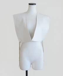 Marient | エコレザーショートベスト(ベスト)