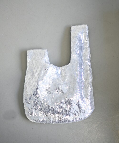 Marient（マリエント）の「アシメスパンコールミニBAG（ハンドバッグ・レディース・ブラック/シルバー・FREE）」の2枚目の写真