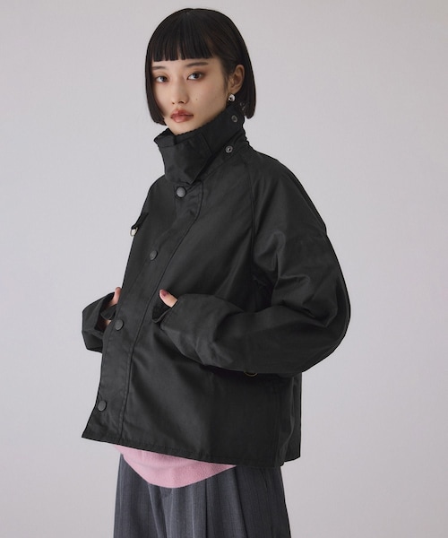 ADAM ET ROPE'(アダムエロペ)の「【J’aDoRe限定】【Barbour(バブアー)】SPEY WAX JACKET(その他アウター・レディース・ブラック/カーキ・M/S)」の1枚目の写真