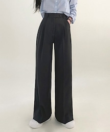 DHOLIC | 3TYPEワンボタンタックワイドスラックスパンツ(スラックス)