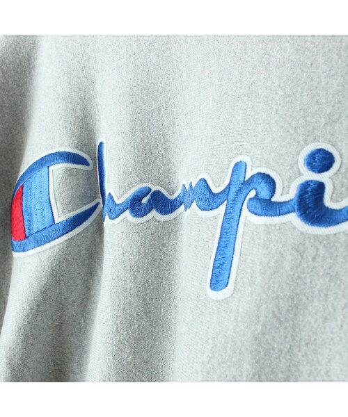 Champion（チャンピオン）の「00s USA champion チャンピオン リバースウィーブ スウェット グレー メンズM 刺繍 アメリカ古着（スウェット・レディース・グレー・M）」の2枚目の写真