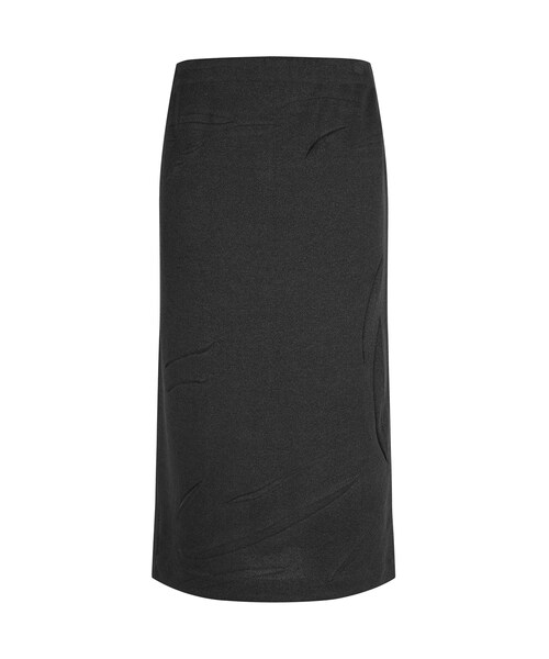 JNBY(ジェーエヌビーワイ)の「Breathable Washi-yarn Knitted Skirt(スカート・レディース・イエロー/ホワイト/ブラック・36/38/40)」の3枚目の写真