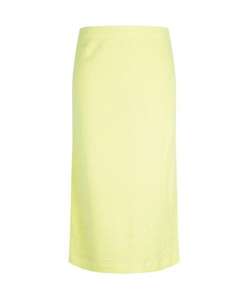 JNBY(ジェーエヌビーワイ)の「Breathable Washi-yarn Knitted Skirt(スカート・レディース・イエロー/ホワイト/ブラック・36/38/40)」の1枚目の写真