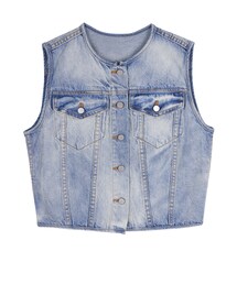JNBY | Cropped Denim Vest(その他トップス)