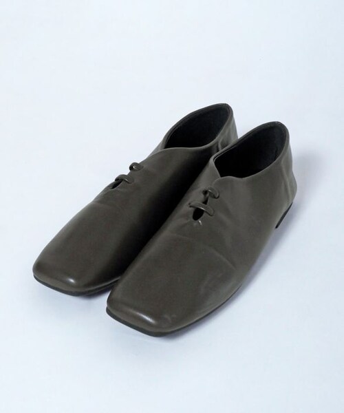 Crisp（クリスプ）の「スクエアトゥフラットシューズ[c3R3432]（パンプス・レディース・ブラック/ブラウン/その他・36/37/38）」の6枚目の写真