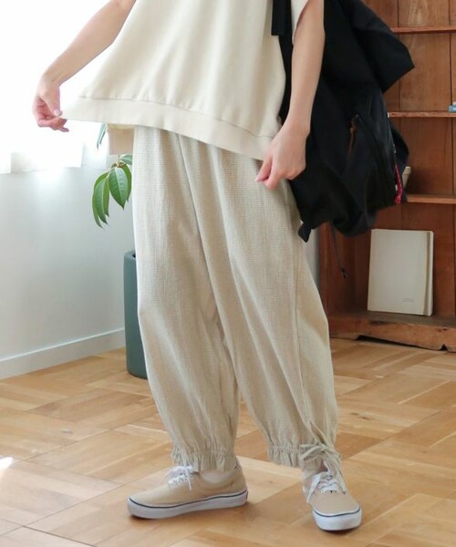 Crisp（クリスプ）の「チェックドロワーズパンツ[c2R3482]（その他