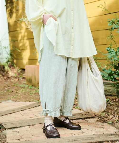 Crisp（クリスプ）の「チェックドロワーズパンツ[c2R3482]（その他