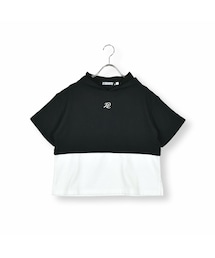 ZIDDY | フード付きドッキングTシャツ(130~160cm)(Tシャツ/カットソー)