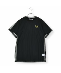 ZIDDY | チュールアンサンブル＆ビッグTシャツセット(130~160cm)(Tシャツ/カットソー)