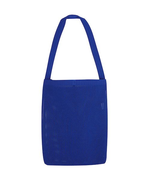 JNBY（ジェーエヌビーワイ）の「Structured Knit Mesh Tote Bag（ショルダーバッグ・レディース・ブラウン/ブルー/グリーン系/ブラック・ONE SIZE）」の4枚目の写真