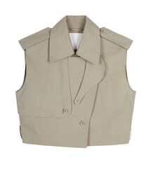 JNBY | Sleeveless Trench Coat Vest(ベスト)