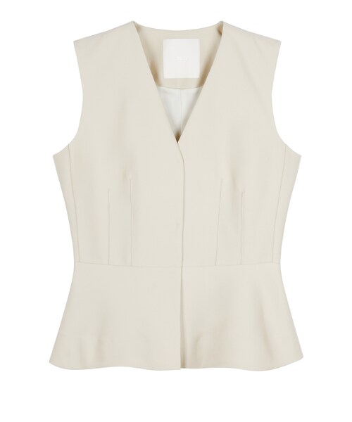Sleek Sleeveless V-Neck Vest