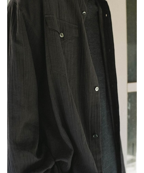 【LIDNM】 WASHED VOILE SHEER SHIRT LIDNM WASHED VOILE SHEER SHIRT - メルカリ