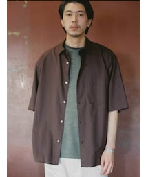 LIDNM | HICOUNT WASHER TWILL H/S(シャツ/ブラウス)