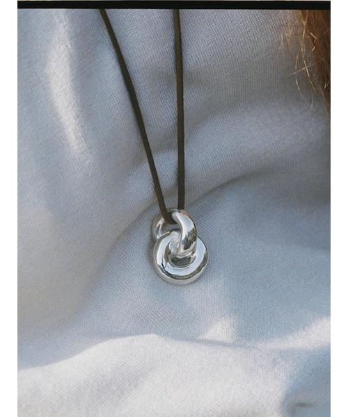 Llife DOUBLE RING PENDANT 新品 Llife(ライフ)の「Llife DOUBLE RING PENDANT(ネックレス
