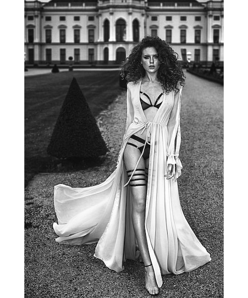 SPLASH(スプラシュ)の「WONDER set(ブラ&ショーツ・レディース・ブラック・S/M/L/XL)」の2枚目の写真