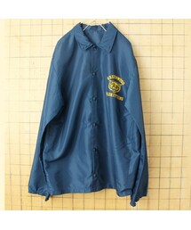 の「70s 80s USA製 GREENWOOD WILDKITTENS プリント コーチ ジャケット