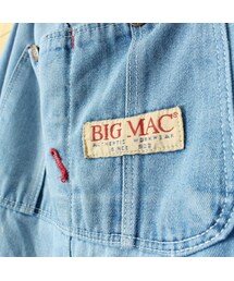 ビッグマック デニムオーバーオール サロペット ボタンフライ ワークウェア ビッグマック デニムオーバーオール サロペット ボタンフライ