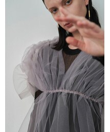 ELENDEEK | ELENDEEK バタフライチュールチュニック(その他トップス)