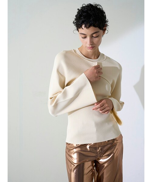 styling/（スタイリング）の「styling/ kei shirahata ニットボレロ 