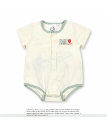 SLAP SLIP BABY | 【絵本コラボ-はらぺこあおむし-】おしりアップリケ半袖ロンパースベビー(60~80cm)(ロンパース)