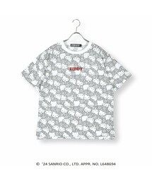 ZIDDY | 【 ニコ☆プチ 掲載 】【ハローキティ×ZIDDY】総柄BIGTシャツ(130~160cm)(Tシャツ/カットソー)