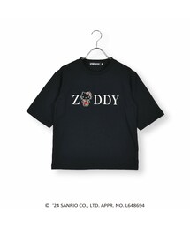 ZIDDY | 【 ニコ☆プチ 掲載 】【ハローキティ×ZIDDY】ラインストーンロゴTシャツ(130~160cm)(Tシャツ/カットソー)