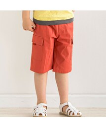 BeBe | ピケストレッチハーフカーゴパンツ(90~150cm)(カーゴパンツ)