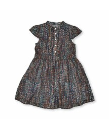 BeBe | 【DEVEAUX】グラフィックバンドカラーワンピース(90~160cm)(シャツワンピース)