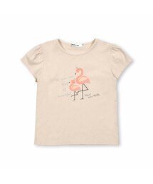 Noeil aime BeBe | フラミンゴプリントTシャツ(80~130cm)(Tシャツ/カットソー)