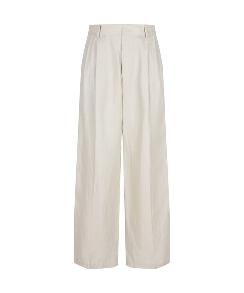 JNBY（ジェーエヌビーワイ）の「Laid-back Elegance Linen Trousers（その他パンツ・レディース・グリーン系/ベージュ/ブラック・36/38/40）」の3枚目の写真