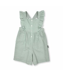 Noeil aime BeBe（ノイユエイムベベ）の「コットンレース肩フリルサロペット(90~130cm)（サロペット/オーバーオール・キッズ）」