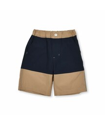 Noeil aime BeBe（ノイユエイムベベ）の「ナイロンストレッチ配色切り替えハーフパンツ(90~130cm)（その他パンツ・キッズ）」