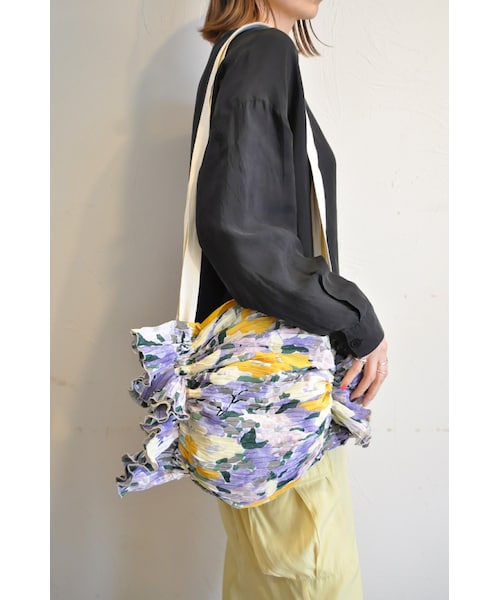 RehersalL（リハーズオール）の「WG1054（トートバッグ・レディース・イエロー/パープル・one）」の2枚目の写真