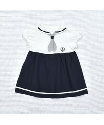 fillot de bebe reduction | ハニカムニットマリンワンピース(70~90cm)(ワンピース)