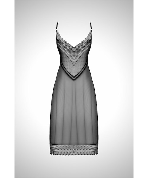 SPLASH（スプラシュ）の「Estiqua chemise（その他アンダーウェア/インナー・レディース・ブラック・XS／S/M／L）」の2枚目の写真