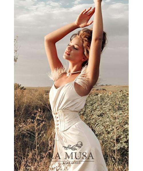 SPLASH（スプラシュ）の「Venetian-Gold-Corset（ベルト・レディース・ベージュ・XS/S/M/L）」の3枚目の写真