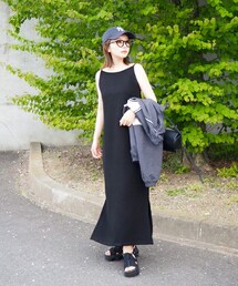 値下　Pachman パハマン ロングノースリーブドレス　ワンピース ノースリーブワンピース ロングワンピース オケージョン[品番