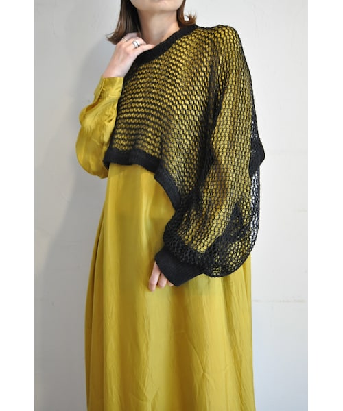 hippiness（ヒッピネス）の「ニットスティング（ニット/セーター・レディース・ブラック/ピンク/シルバー・one）」の4枚目の写真