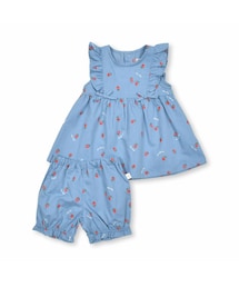 SLAP SLIP BABY | イチゴ柄プリントワンピース+ブルマセットアップベビー(70~80cm)(ワンピース)