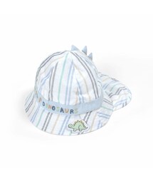 SLAP SLIP BABY | 日よけ恐竜ひれ付きボーダープリント柄ハットベビー(46~48cm)(ハット)